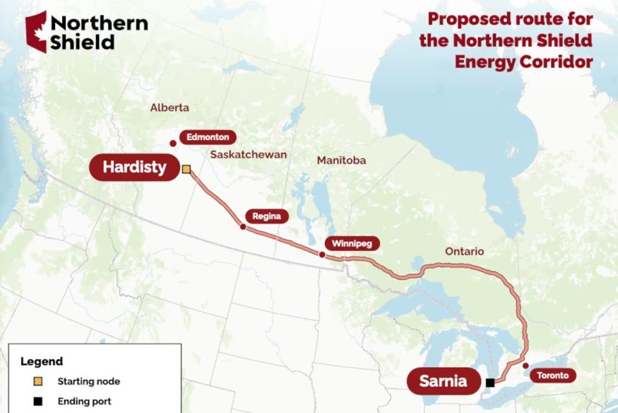 L’Ontario et l’Alberta dévoilent un projet d’oléoduc de 3300 km