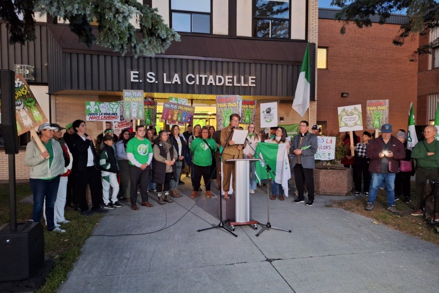 La communauté se mobilise pour une nouvelle école francophone La Citadelle à Cornwall